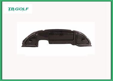 Tablero de instrumentos real del carro de golf del Burl con la fijación de final texturizado negro de las puertas