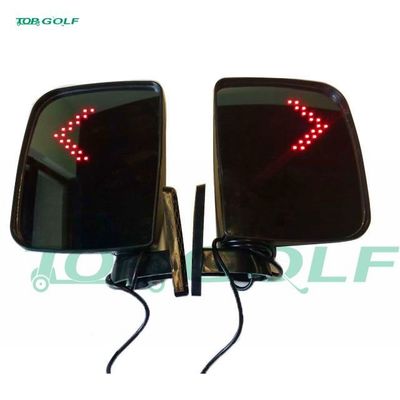 Espejos ajustables del carro de golf del ABS con las señales de vuelta ninguna vibración para el coche del club del coche del golf
