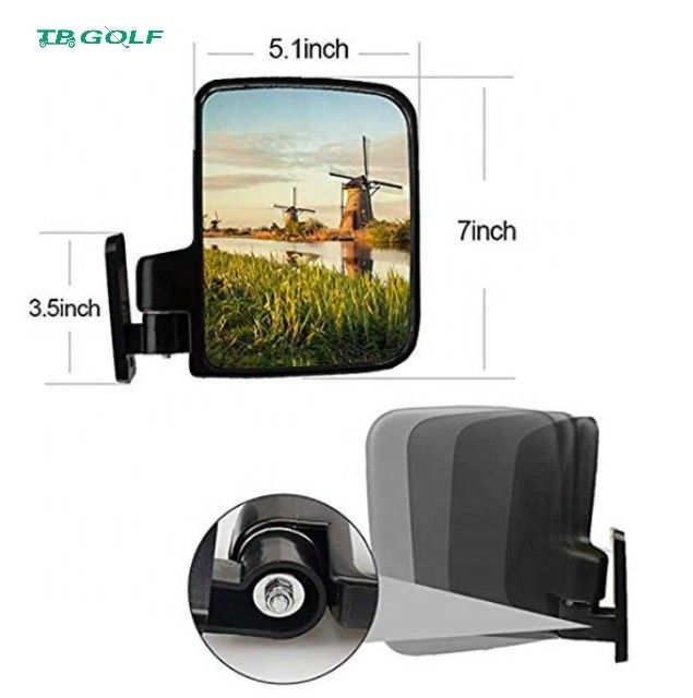 El lado durable del carro de golf duplica HD Vision/la vibración de los accesorios del carro de golf resistente