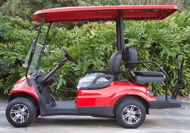 Parte alta adaptable eléctrica máxima del color del carro de golf de la velocidad 30mph mejorable