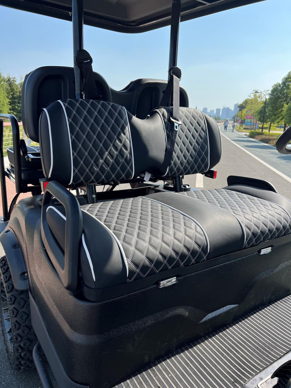 Parte alta adaptable eléctrica máxima del color del carro de golf de la velocidad 30mph mejorable