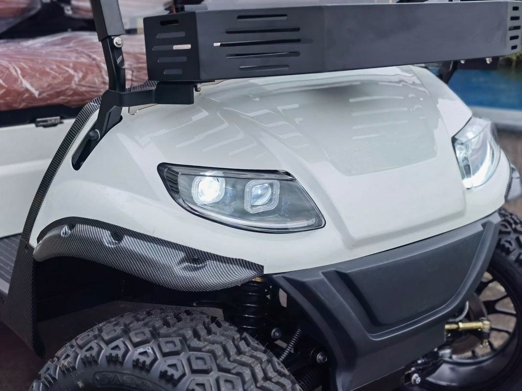 Parte alta adaptable eléctrica máxima del color del carro de golf de la velocidad 30mph mejorable