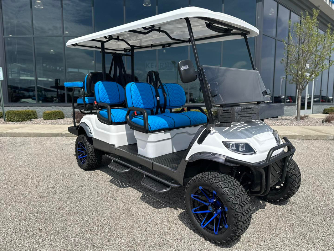 Parte alta adaptable del color del coche del golf del TOP de EV4+2G 25mph mejorable