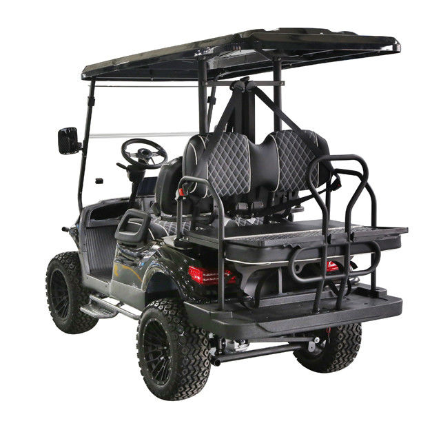 Carro de golf al por mayor Tintado / transparente parabrisas plegable TOP GOLF XL Carro con ESP STREET LEGAL 14 pulgadas neumático