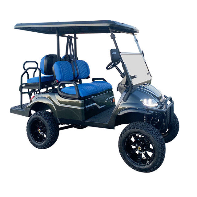 Últimas tendencias 48V 62V 72V 5KW7.5KW Motor 4 plazas Nuevo carrito de golf eléctrico Certificado CE