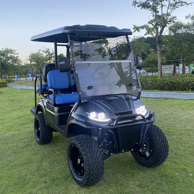 Últimas tendencias 48V 62V 72V 5KW7.5KW Motor 4 plazas Nuevo carrito de golf eléctrico Certificado CE