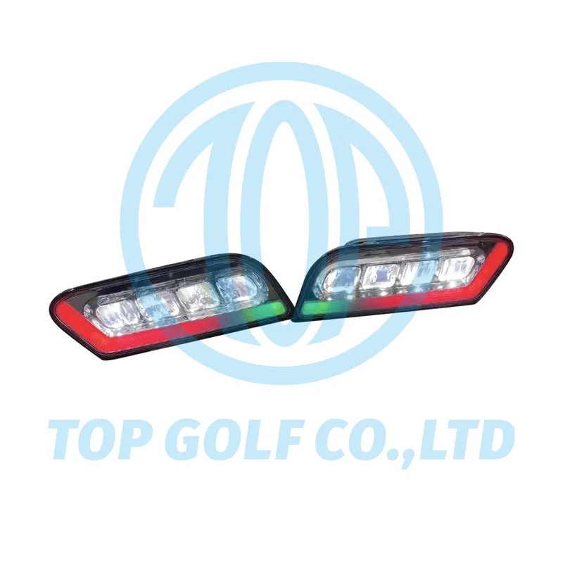 ABS Material High Brightness LED Golf Cart Light Kit Easy to Install Club Car Tempo