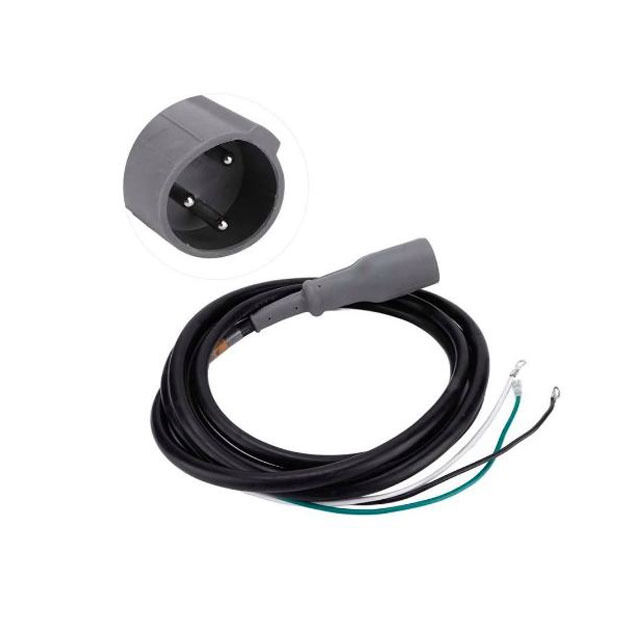 Enchufe de cargador de 48V para coche de club DS & Precedente 1, 3-Pin macho con conexión de cable de CC, reemplaza OEM # 101828901 103429001 101128901