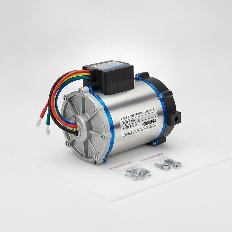 Motor de carrito de golf 36V 48V actualización eléctrica Club Car EZGO Yamaha alta velocidad 5000RPM