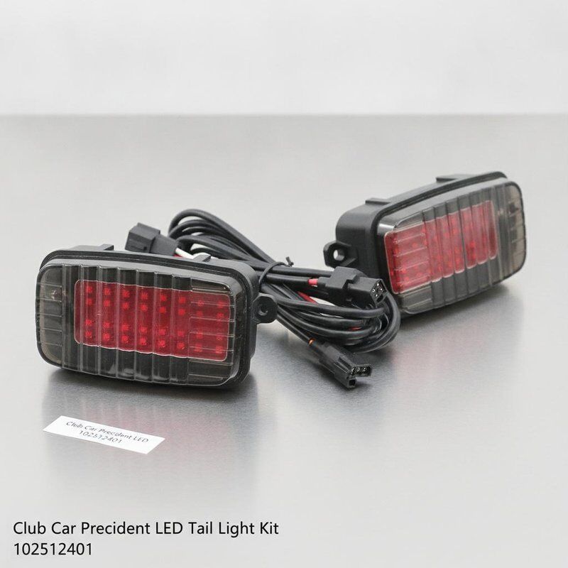 Club Car Precedente Kit de luz de cola LED 102512401 Lente LED Parte de reemplazo del carrito de golf