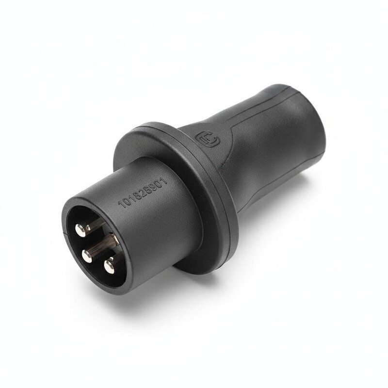 Enchufe del cable del cargador de 48 V para Club Car 101828901 Enchufe de repuesto de carcasa de goma moldeada de actualización premium únicamente
