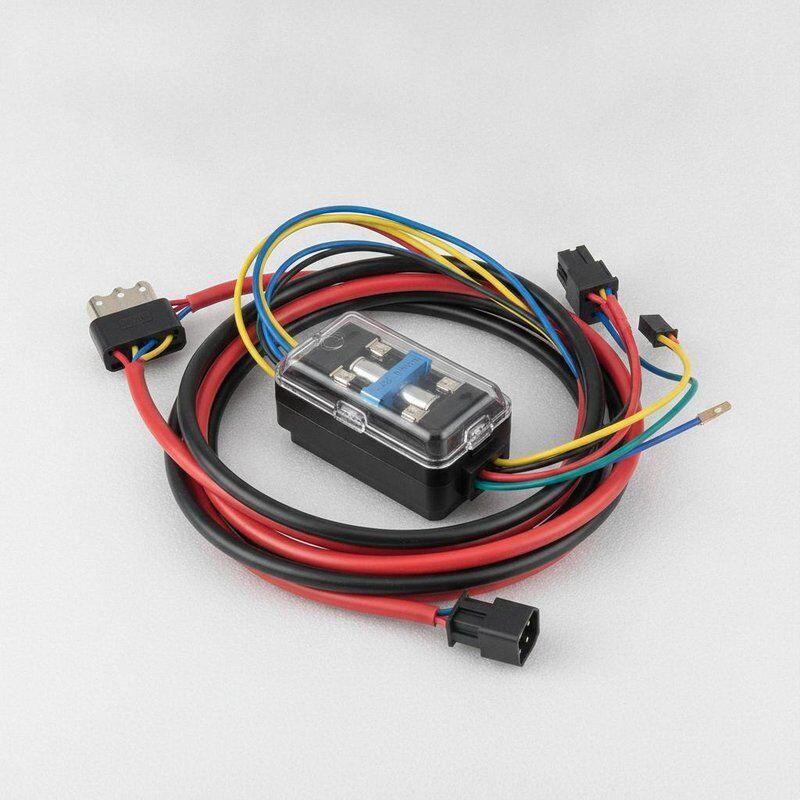 Conjunto de fusibles para receptáculo de cargador DS de Club Car 101802101, actualización Premium, fusible integrado de 48V, arnés de cableado completo