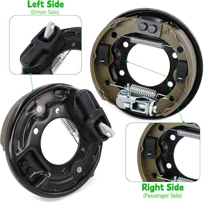Golf Cart Brake Assembly, Rear Brake Cluster Fits Club Car Precedent OEM 101823301 103380202