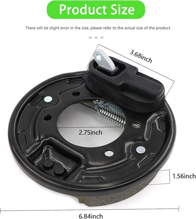 Golf Cart Brake Assembly, Rear Brake Cluster Fits Club Car Precedent OEM 101823301 103380202